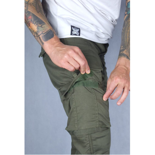 Мотоциклетні джинси Mottowear Helios Green 2.4 зелені