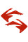 Обтічники від бака Acerbis Honda CRF 250 R 10-13/ 450 R 09-12/ CRE 450 F 09-12