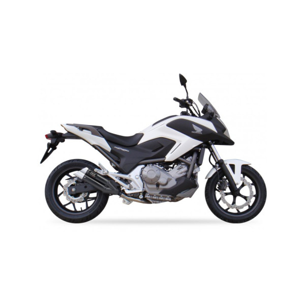 Глушник мотоцикловий IXIL L3XB Dual Hyperlow Honda NC 750 X/ S/ Integra (14-20)/ 750 X (21-)/ 700 X/ S/ Integra (12-13)