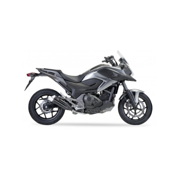 Глушник мотоцикловий IXIL L3XB Dual Hyperlow Honda NC 750 X/ S/ Integra (14-20)/ 750 X (21-)/ 700 X/ S/ Integra (12-13)
