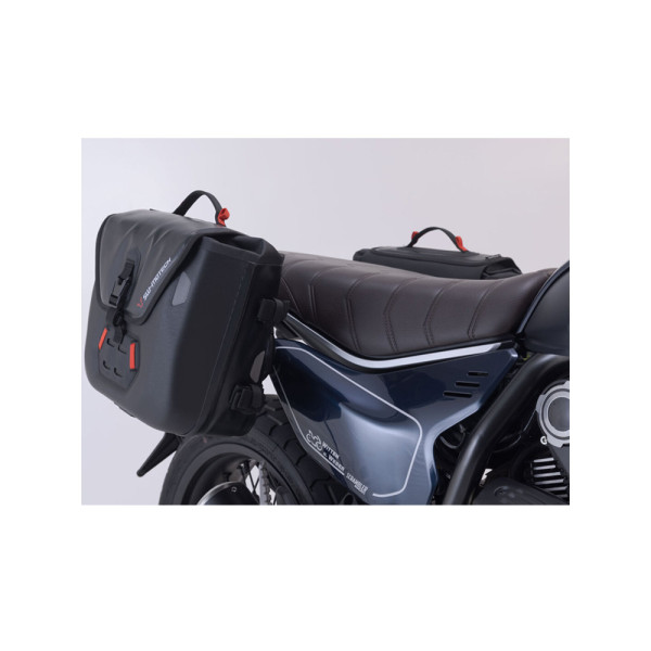 Водонепроникні сумки Sw-Motech SysBag WP M/S + кріплення SLC для Ducati Scrambler Icon / Nightshift / Full Throttle (23-) об'єм: 39 л