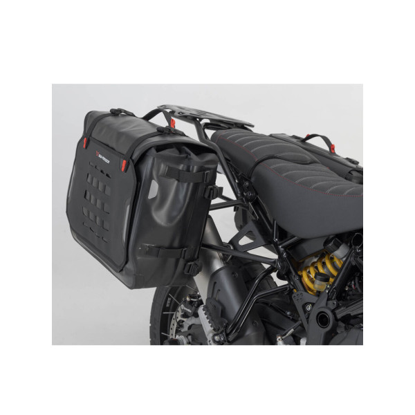 Водонепроникні сумки SysBag WP L/L SW-MOTECH + кріплення PRO для Ducati DesertX (22-)/ Rally (23-) об'єм: 2 x 27-40L