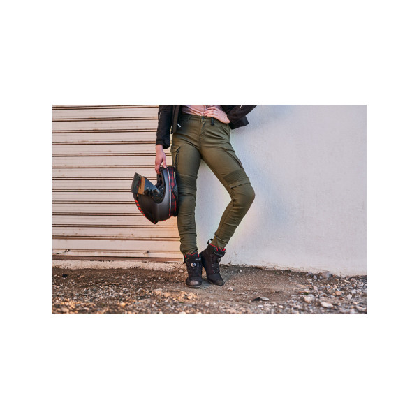 Джинси мотоциклетні жіночі Shima Giro 2.0 khaki