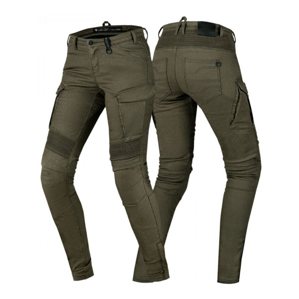 Джинси мотоциклетні жіночі Shima Giro 2.0 khaki