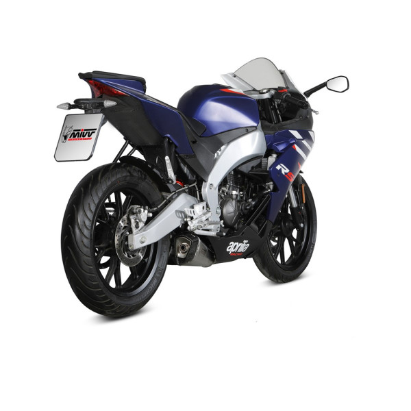 Повний вихлопний колектор (Delta Race) MIVV для Aprilia RS125 (21-) срібний