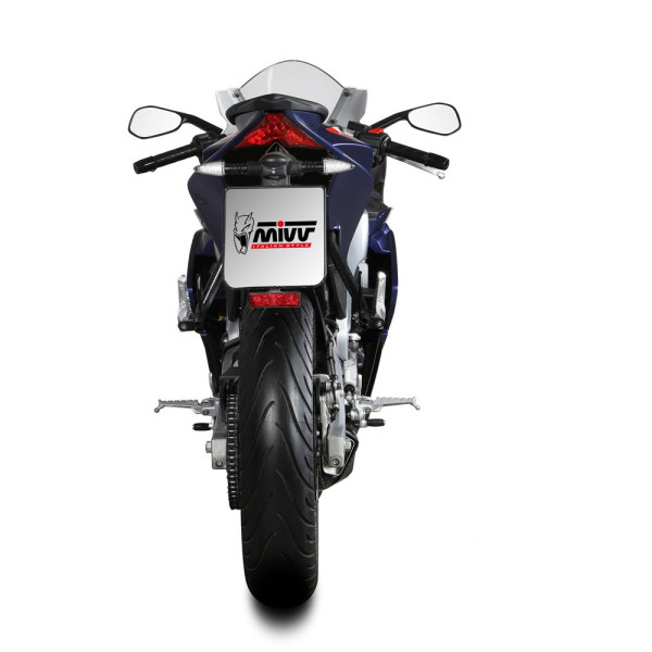 Повний вихлопний система (Delta Race) MIVV для Aprilia RS125 (21-) чорний