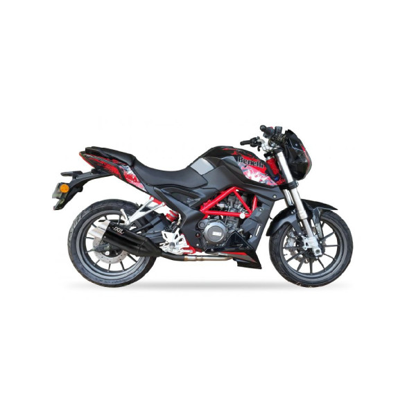 Глушник мотоцикловий IXIL L3XB Dual Hyperlow Benelli BN 251 (15-23) чорний