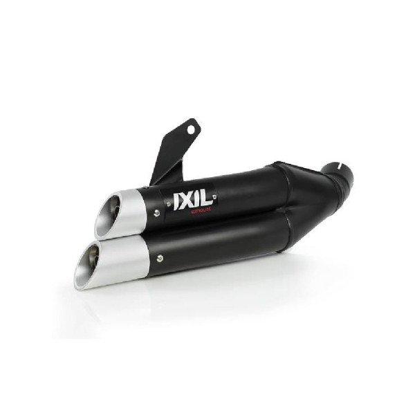 Глушник мотоцикловий IXIL L3XB Dual Hyperlow Benelli BN 251 (15-23) чорний