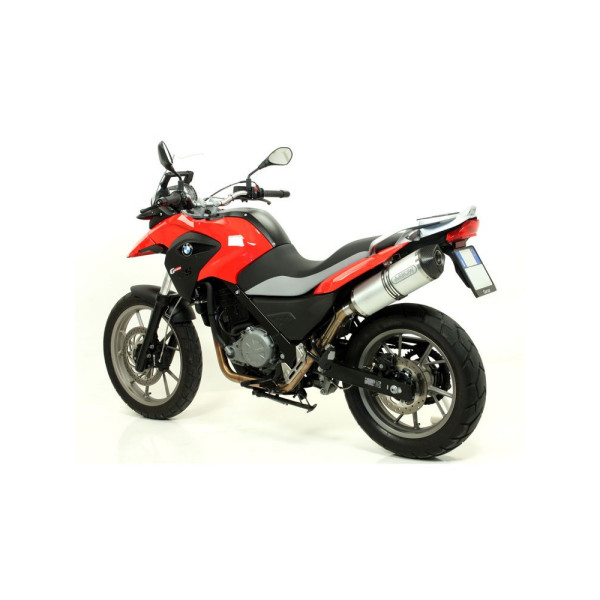 Глушник Arrow BMW G 650 GS 11-16, G 650 GS Sertao 12-14 Race-Tech, алюміній + вуглецеве волокно