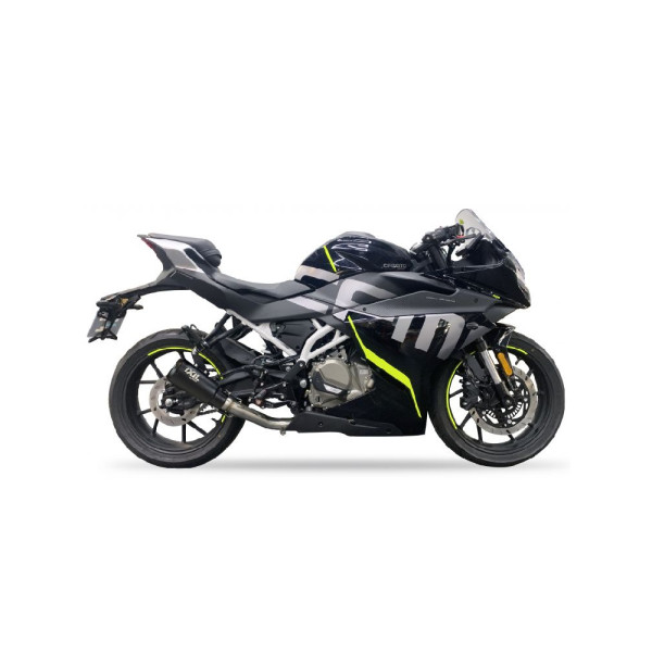 Повний вихлопний комплект IXIL RB Race Xtrem CF Moto 250 SR/ NK (19-21)/ 300 SR/ NK (21-)