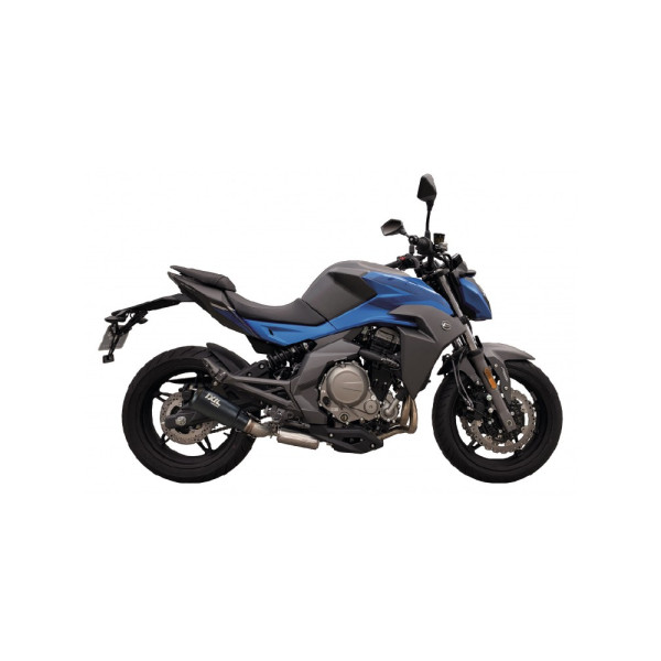 Глушник мотоцикловий IXIL RB Race Xtrem CF Moto 400 NK (22-)/ 650 NK (21-) чорний