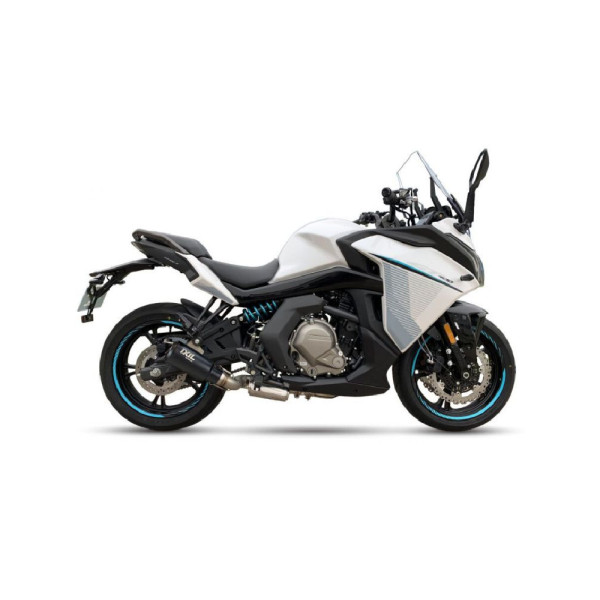Глушник мотоцикловий IXIL RB Race Xtrem CF Moto 400 GT (19-22)/ 650 GT (19-) чорний