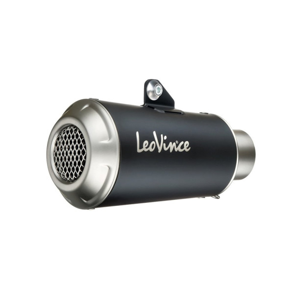 Глушник LeoVince LV-10 Black Edition Slip-On, Нержавіюча сталь для Ducati Monster 797 17-20, Scrambler 800 icon / Classic 15-16, Scrambler 800 Cafe Racer / Classic / Full Throttle / Icon 17-20