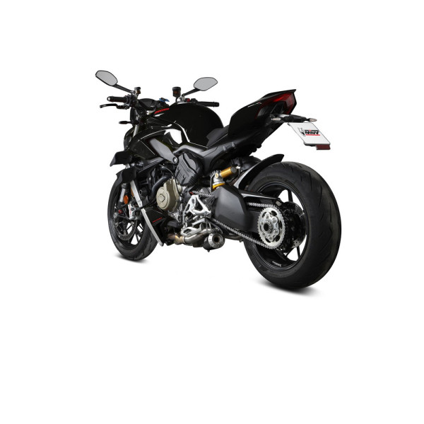 Вихлопні системи Slip-On (X-M1) MIVV для Ducati Streetfighter V4 (20-22) чорні