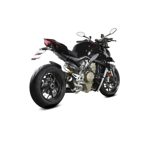 Вихлопні системи Slip-On (X-M1) MIVV для Ducati Streetfighter V4 (20-22) чорні