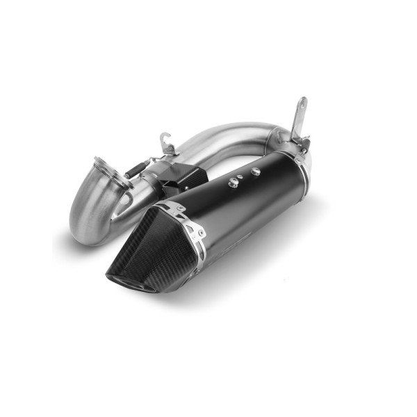 Глушник мотоцикловий Slip-On Line (Delta Race) MIVV для Ducati Panigale V2 (20-) / Streetfighter V2 (22-) чорний