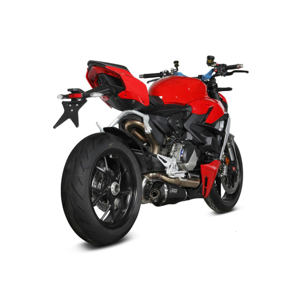 Глушник мотоцикловий Slip-On Line (Delta Race) MIVV для Ducati Panigale V2 (20-) / Streetfighter V2 (22-) чорний
