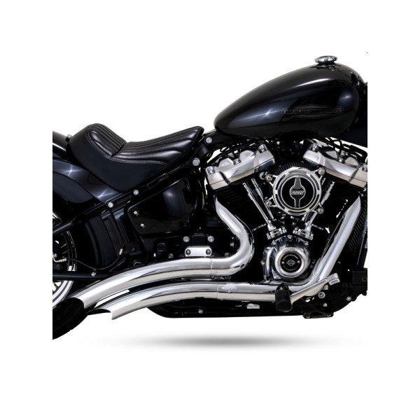 Повний вихлопний системи Vance & Hines Big Radius для вибраних моделей Harley Davidson Хромований