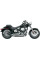 Вихлопна система Cobra Speedster Swept для вибраних моделей Harley Davidson хром