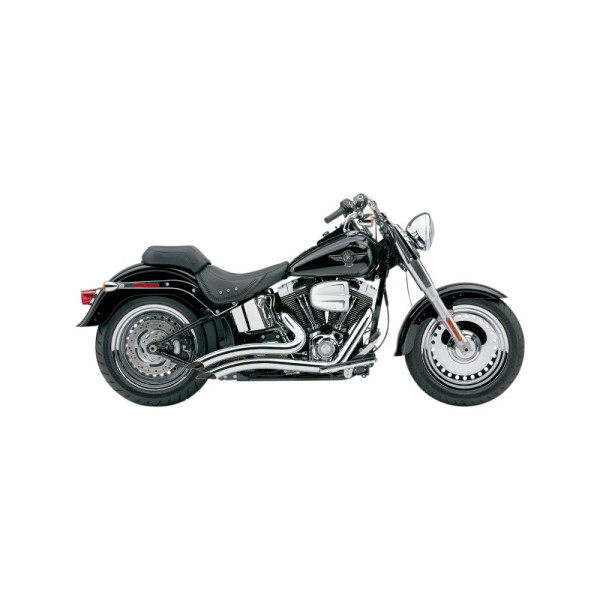 Вихлопна система Cobra Speedster Swept для вибраних моделей Harley Davidson хром