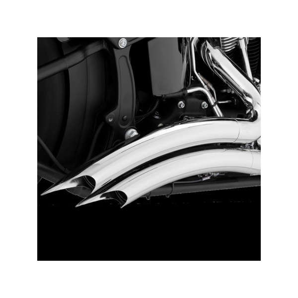 Повний вихлопний системи Vance & Hines Big Radius для обраних моделей Harley Davidson Хромований