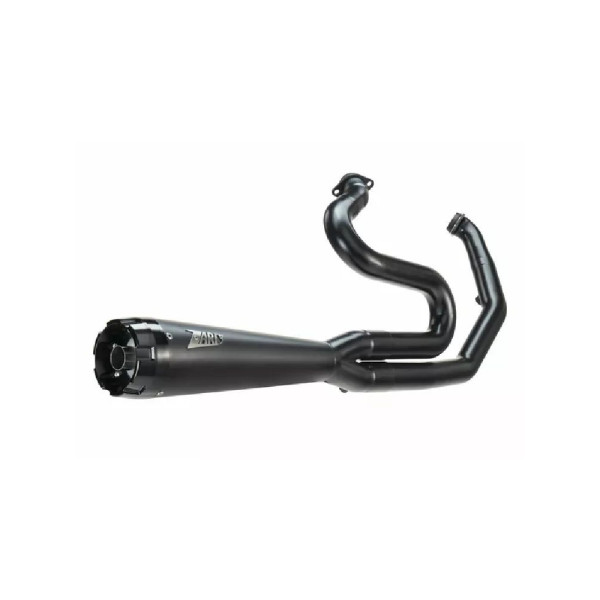 Повний вихлопний комплект Zard Harley Davidson Road King/ Road Glide/ Street Glide/ Special/ ST/ Limited (17-) чорний