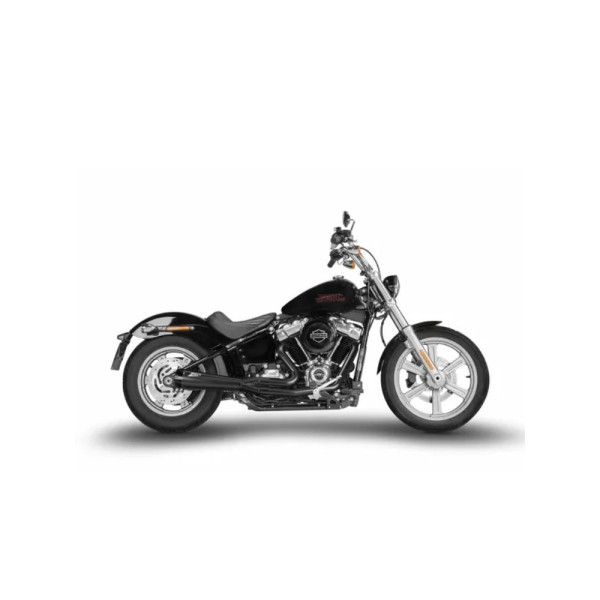 Повний вихлопний комплект Zard Harley Davidson Fat Bob/ Softail Standard/ Street bob/ Low Rider ST/ S (17-) чорний