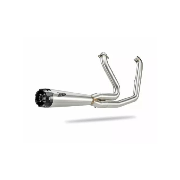 Повний вихлопний комплект Zard Harley Davidson Fat Bob/ Softail Standard/ Street Bob/ Low Rider ST/ S (17-) нержавіюча сталь