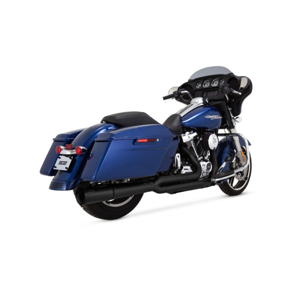 Повний вихлопний система Vance & Hines Pro Pipe для вибраних моделей Harley Davidson Чорний Мат