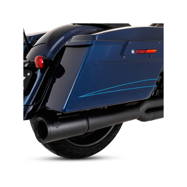 Повний вихлопний система Vance & Hines Pro Pipe для вибраних моделей Harley Davidson Чорний Мат