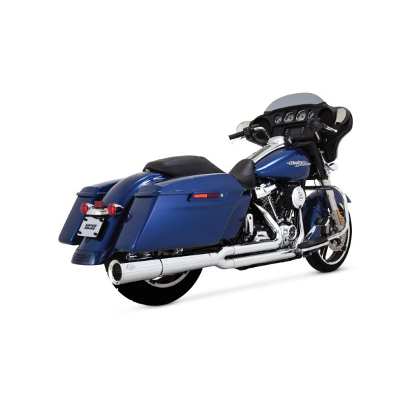 Повний вихлопний системи Vance & Hines Pro Pipe для вибраних моделей Harley Davidson хромований