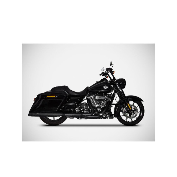 Повний вихлопний комплект Zard Harley Davidson (обрані моделі) чорний