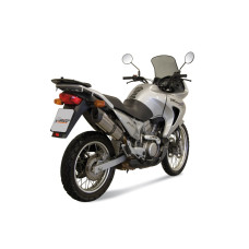 Глушник мотоцикловий Slip-On Line (Suono) MIVV для Honda XL650V Transalp (00-04) срібний