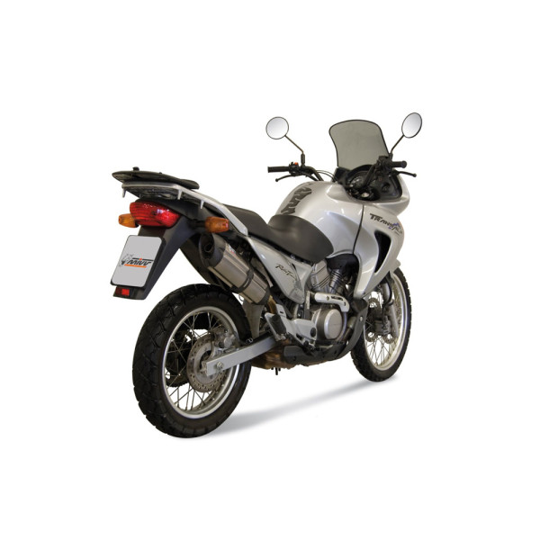Глушник мотоцикловий Slip-On Line (Suono) MIVV для Honda XL650V Transalp (00-04) срібний