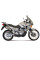 Глушник мотоцикловий Slip-On Line (Suono) MIVV для Honda XL650V Transalp (00-04) срібний