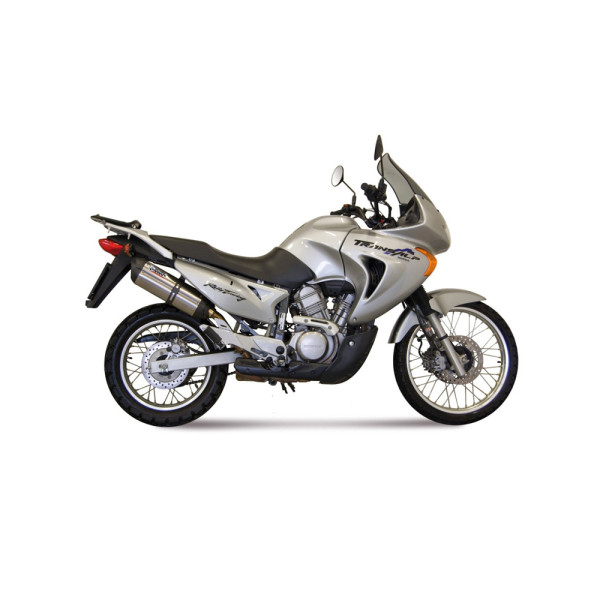 Глушник мотоцикловий Slip-On Line (Suono) MIVV для Honda XL650V Transalp (00-04) срібний