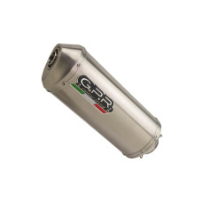 Глушник G.P.R Satinox Slip-On, Нержавіюча сталь - Honda Transalp XL 650 V 00-06