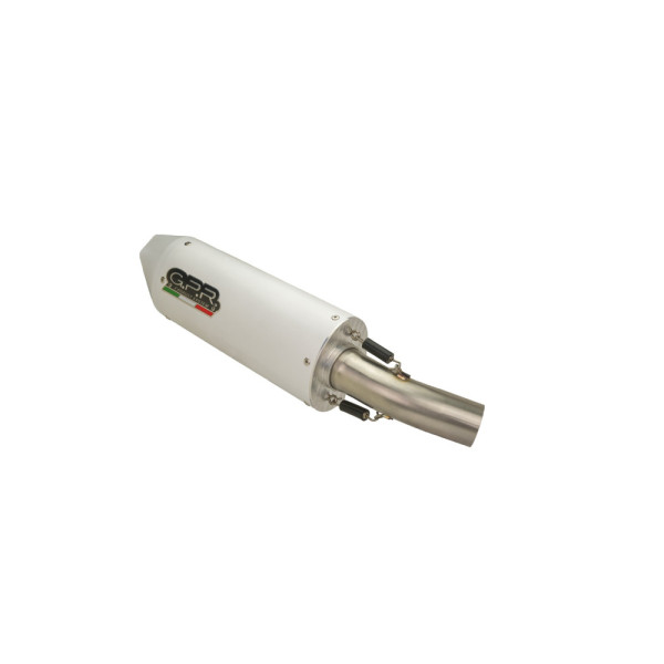 Глушник G.P.R Albus Ceramic Slip-On, Aluminium - Honda Transalp XL 650 V 00-06