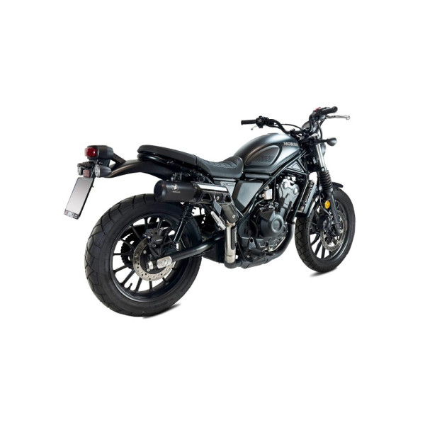 Вихлопна система IXRACE MK2 Honda CL 500 (23-) чорна, без гомологації