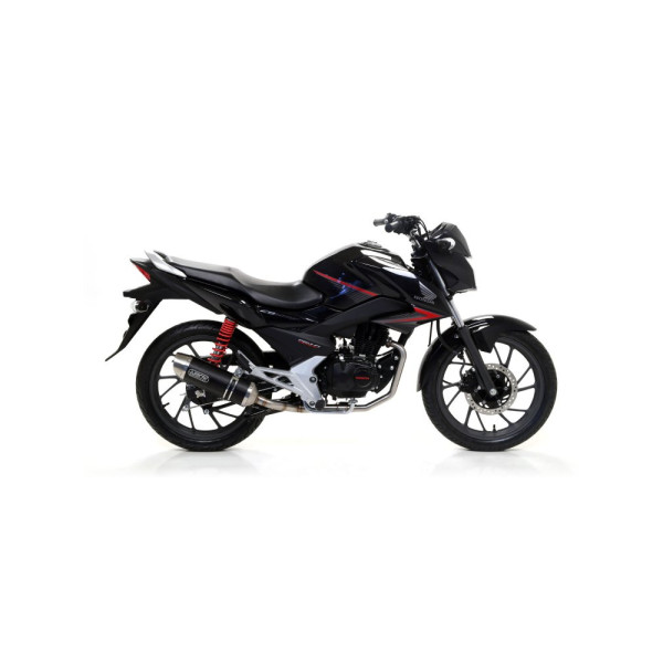Глушник Arrow Honda CB 125 F 15-16 Thunder, Темний алюміній