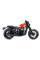 Вихлопна система IXRACE Custom Hyosung Bobber 125 (18-) чорна, без гомологації