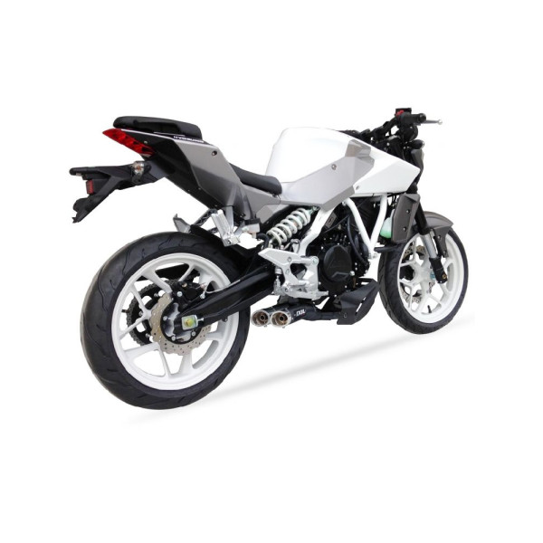Глушник мотоцикловий IXIL L3XB Hyosung GD 250 EXIV (13-16) чорний