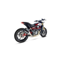 Вихлопна система IXRACE MK2 Indian FTR 1200 S/ R (18-21) чорна, без гомологації, подвійна