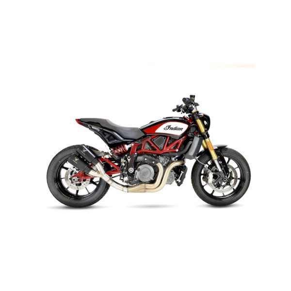 Вихлопна система IXRACE MK2 Indian FTR 1200 S/ R (18-21) чорна, без гомологації, подвійна
