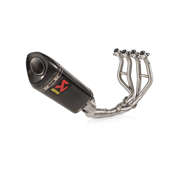 Повний вихлопний системи Akrapović Racing Line Kawasaki ZX-25R/ ZX-4R/ ZX-4RR (23-) вуглецеве волокно