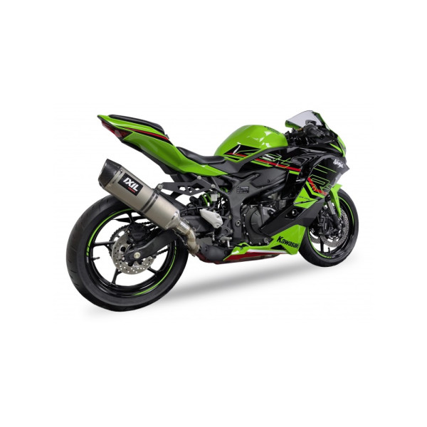 Повний вихлопний комплект IXIL VTI Hexoval Race Kawasaki Ninja ZX-4 R/ RR (24-)/ ZX-25 R/ RR (20-23) титановий