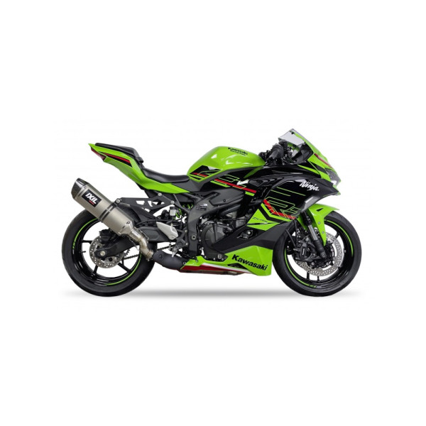 Повний вихлопний комплект IXIL VTI Hexoval Race Kawasaki Ninja ZX-4 R/ RR (24-)/ ZX-25 R/ RR (20-23) титановий