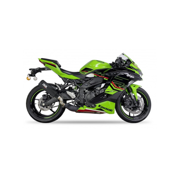 Глушник мотоцикловий IXIL RCR Round Xtrem Kawasaki Ninja ZX-4 R/ RR (24-)/ ZX-25 R/ RR (20-23) карбоновий
