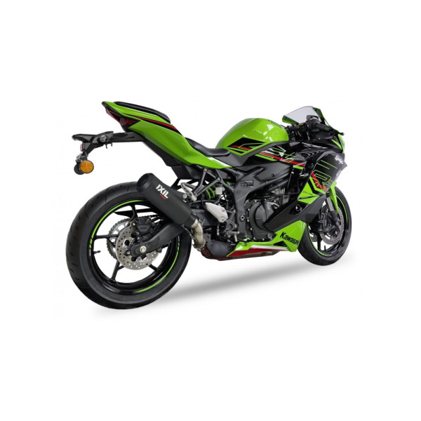 Глушник мотоцикловий IXIL RCR Round Xtrem Kawasaki Ninja ZX-4 R/ RR (24-)/ ZX-25 R/ RR (20-23) карбоновий