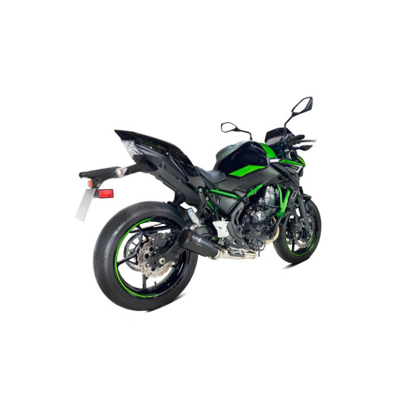 Повний вихлопний комплект IXRACE MK2 Kawasaki Z 650/ Ninja 650 (23-)/ Z 650 RS (24-) чорний, з гомологацією